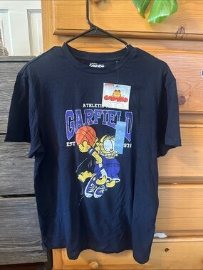Garfield Athletic Basketball Tee - Navy